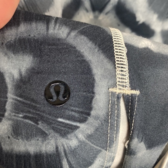 LULULEMON Wunder Under Pant*SE Dance Pretty Plume Angel Wing Black RARE - Picture 9 of 12